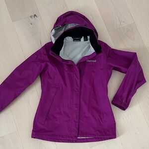 Marmot Precip Purple Outdoor Jacket Size S